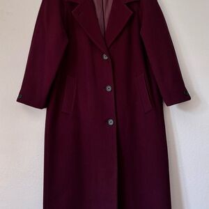 Vintage Stephanie Andrews Women’s Purple Coat size 12
